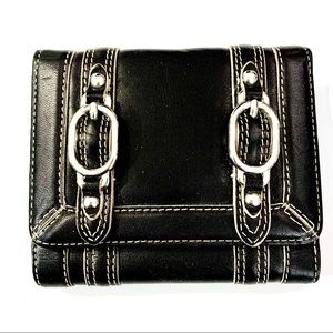 COLE HAAN Never Used Black Tri Fold Wallet